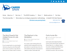 Tablet Screenshot of careerspanusa.com